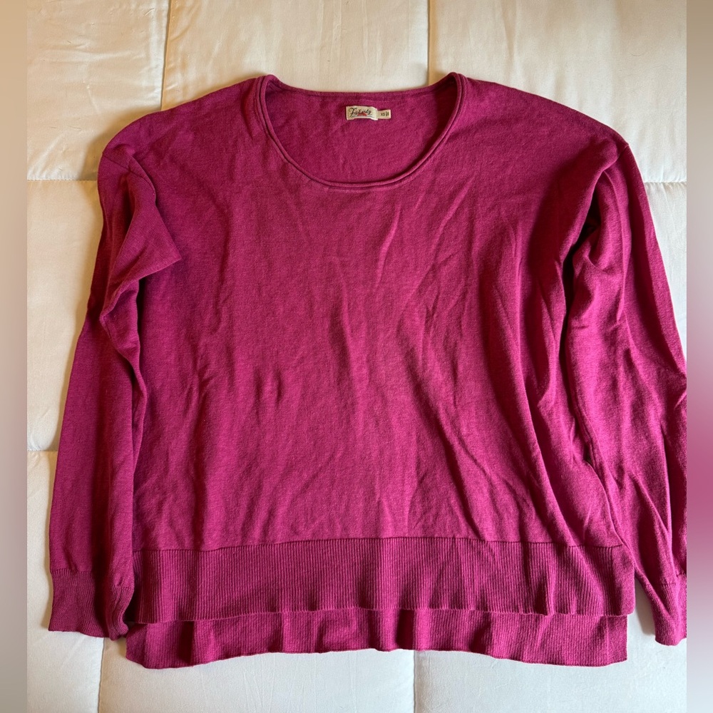 Faherty Linen Blend Sweater